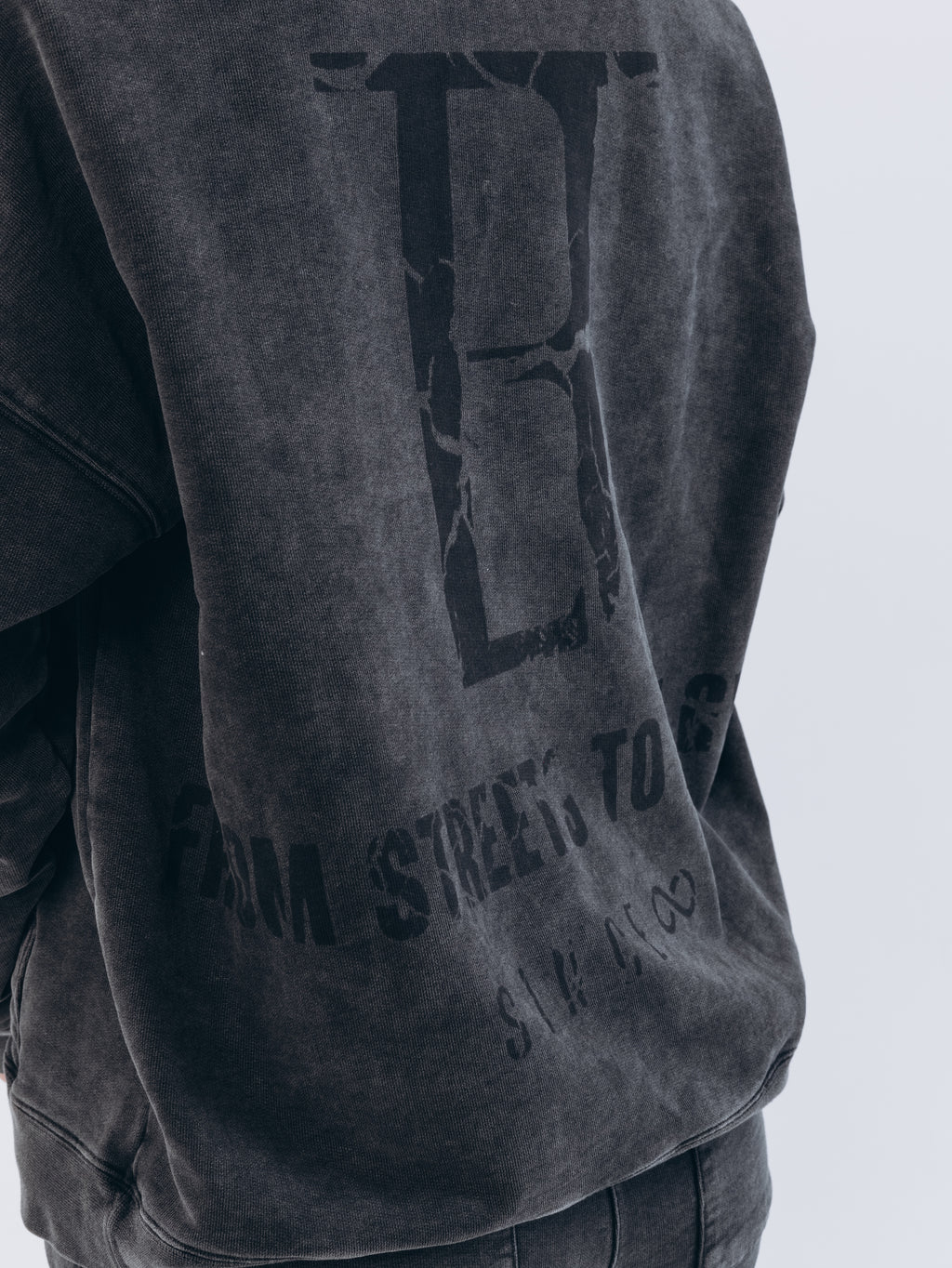 Bluza z kapturem TBT CLTH Washed Graphite – kolekcja CH.001
