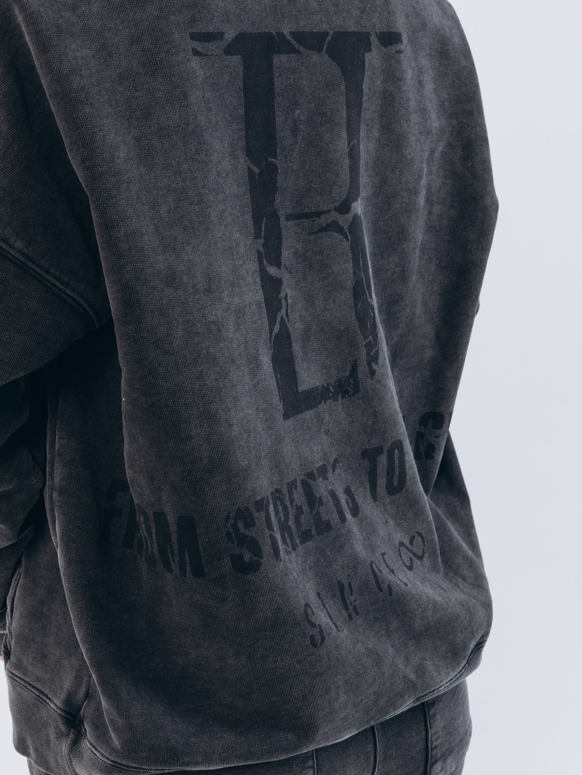 Bluza z kapturem TBT CLTH Washed Graphite – kolekcja CH.001