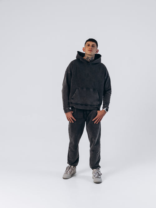 Bluza z kapturem TBT CLTH Washed Graphite – kolekcja CH.001