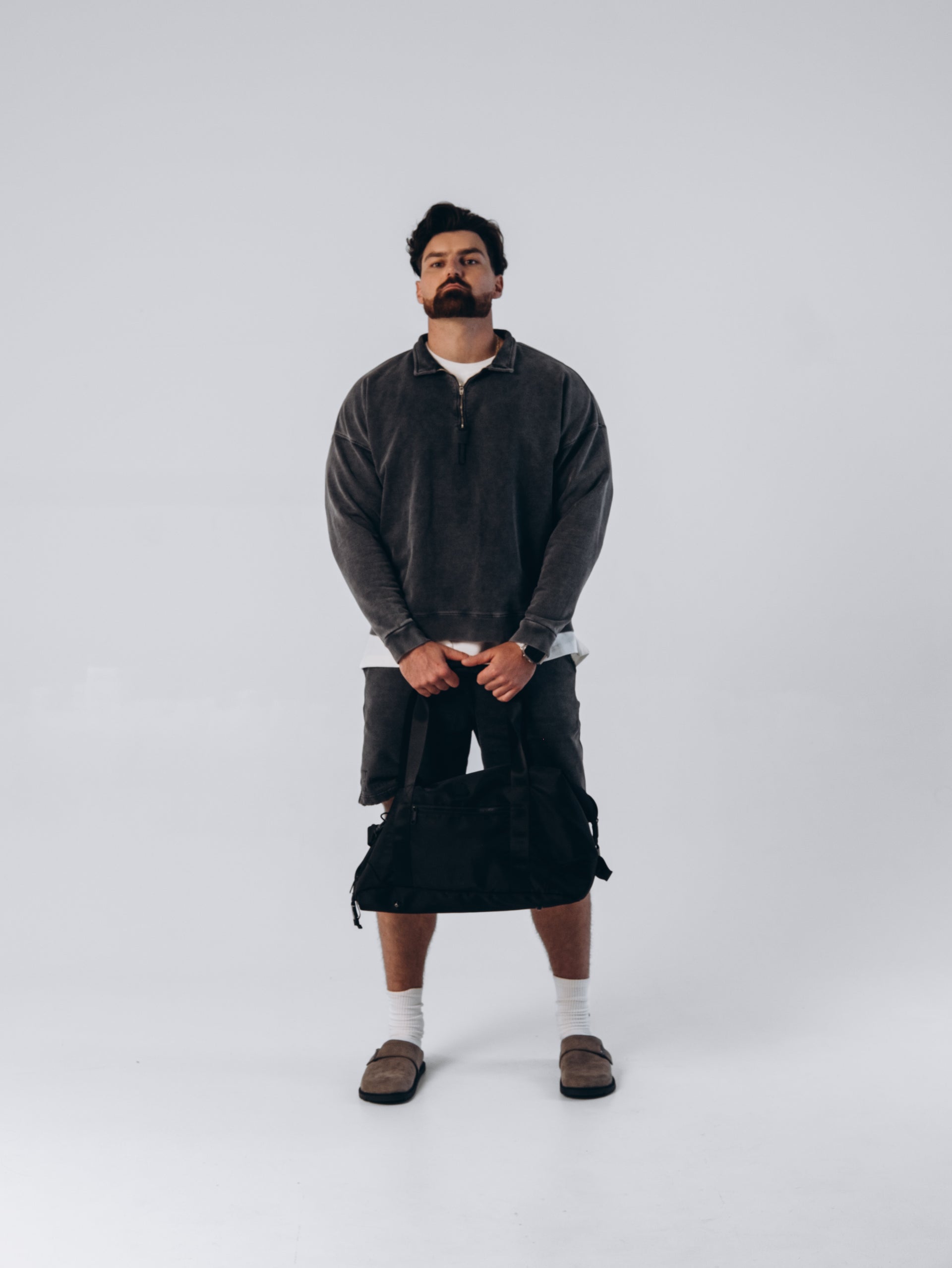 Bluza rugby TBT CLTH Washed Graphite – kolekcja CH.001