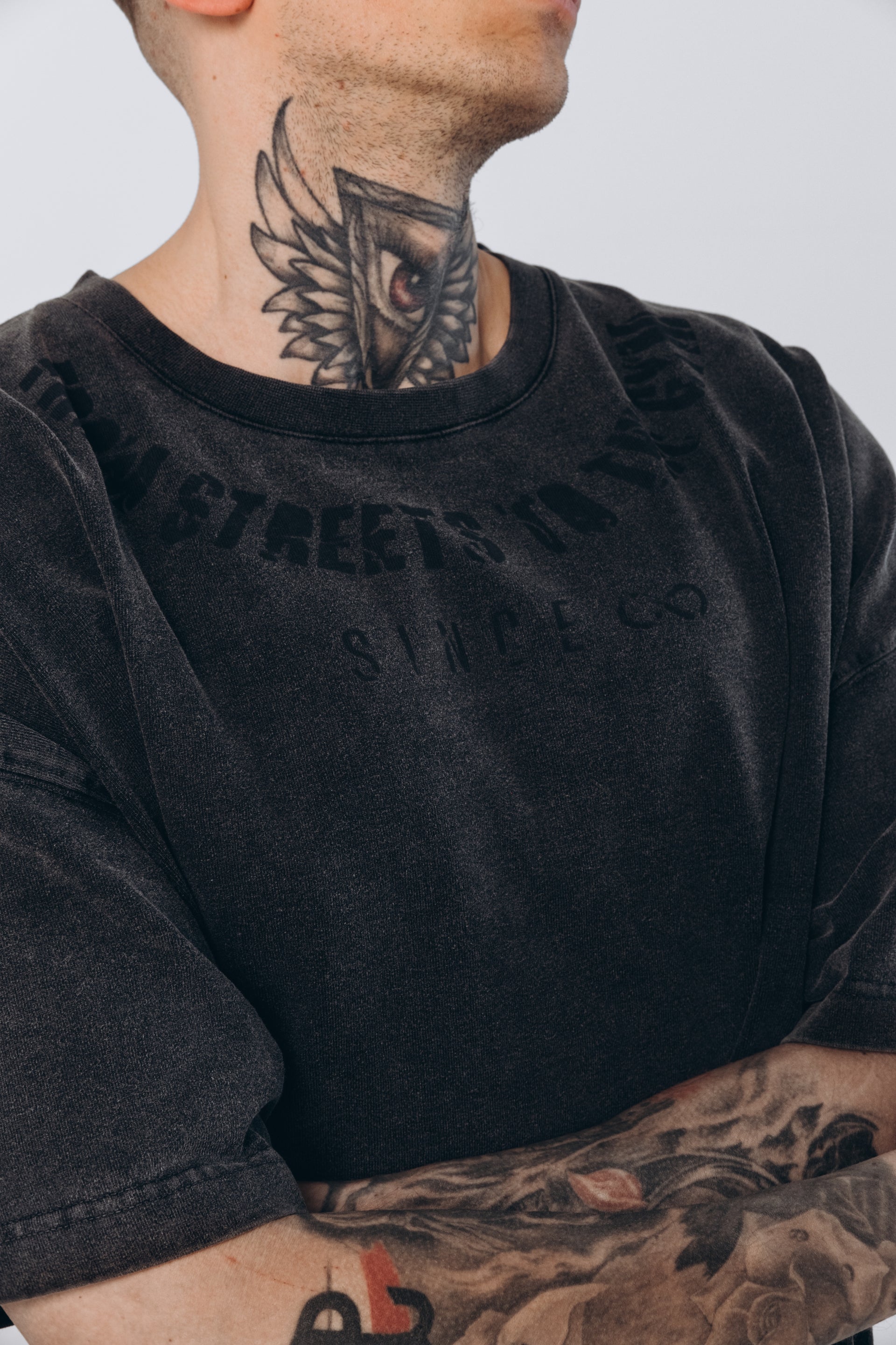 T-shirt TBT CLTH Washed Graphite – kolekcja CH.001