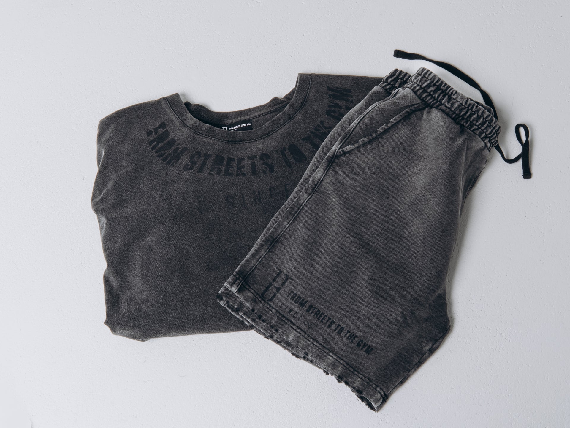 Szorty TBT CLTH Washed Graphite – kolekcja CH.001