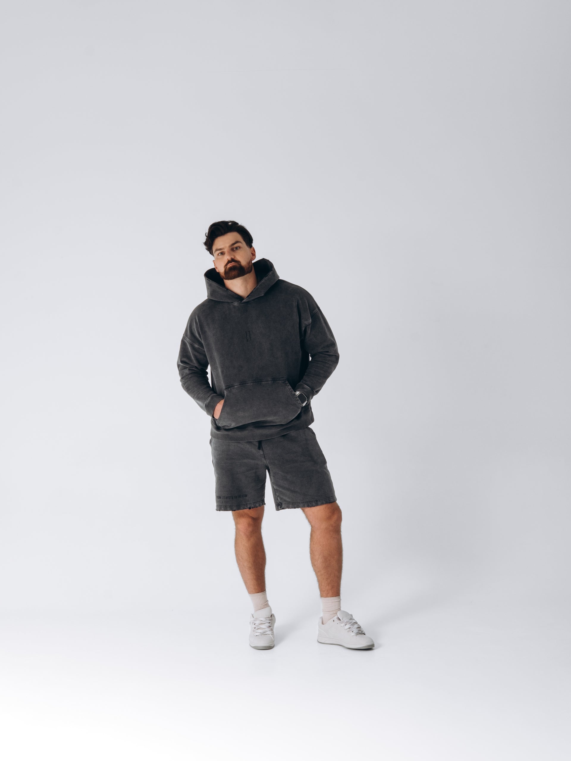 Szorty TBT CLTH Washed Graphite – kolekcja CH.001