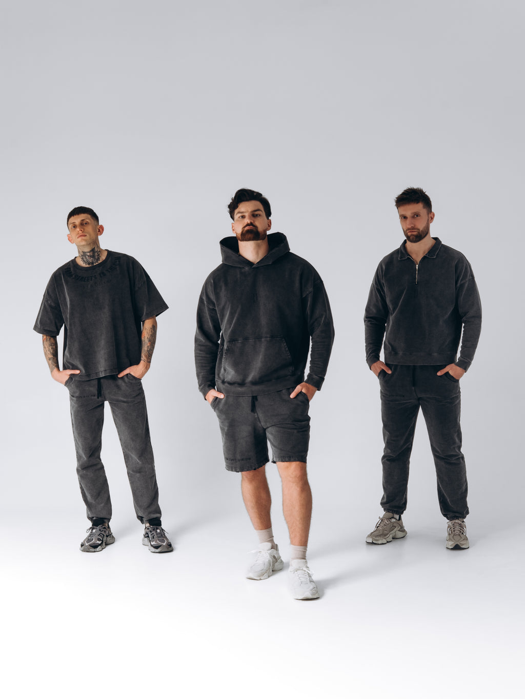 Bluza rugby TBT CLTH Washed Graphite – kolekcja CH.001