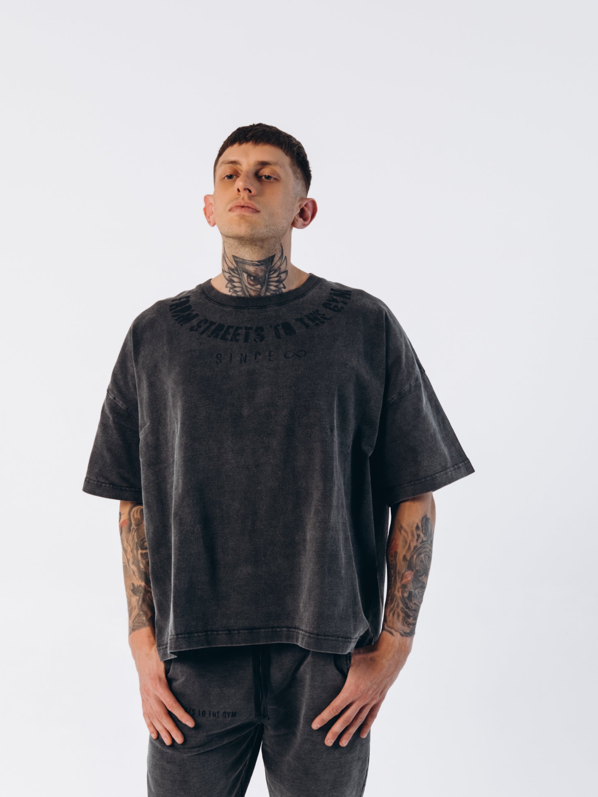 T-shirt TBT CLTH Washed Graphite – kolekcja CH.001